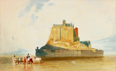 Mont St Michel, 1829